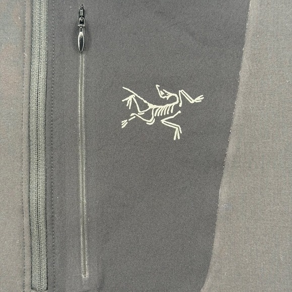 Arc'teryx Rho LT Zip Neck Men's L Black Quarter Zip Pullover Fleece Midlayer Ski - Picture 4 of 12